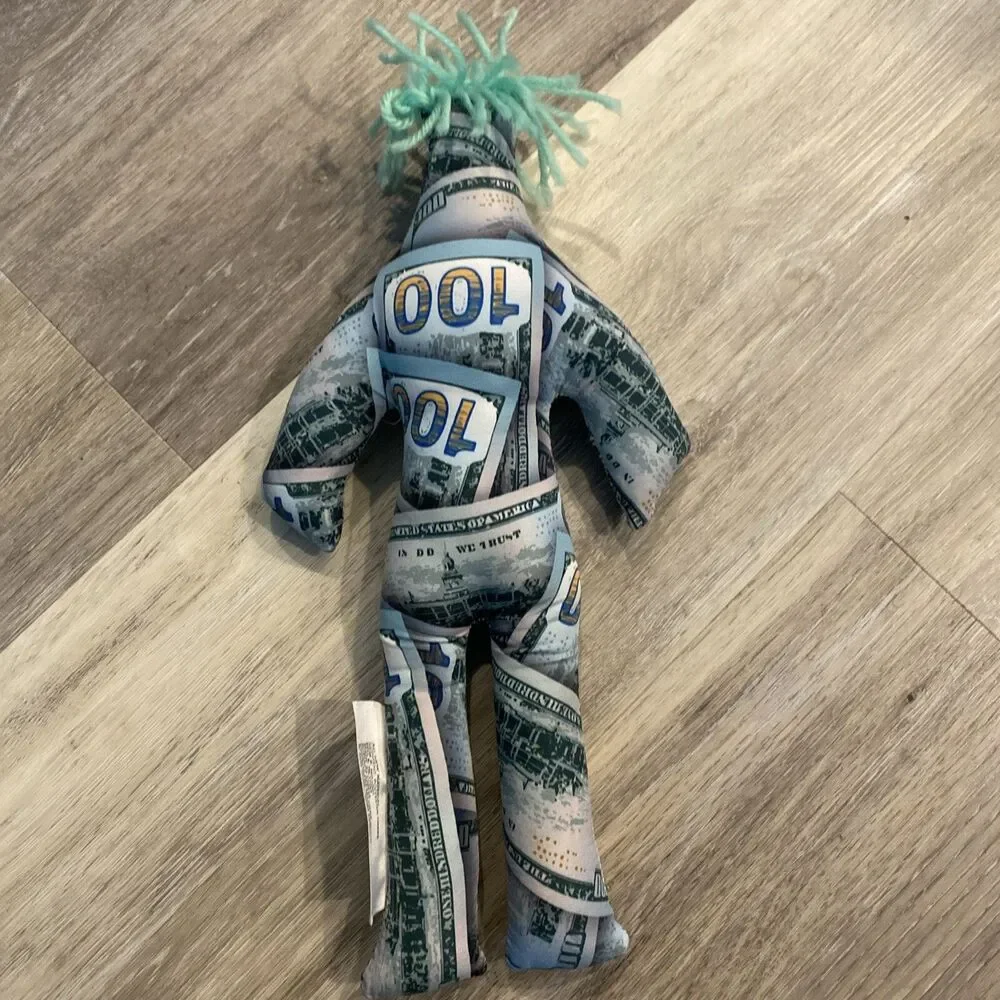 Money Doll Gag Gift Money Frustrations Dammit Doll